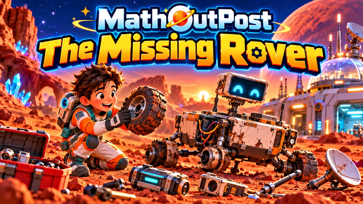 MathOutPost The Missing Rover game thumbnail